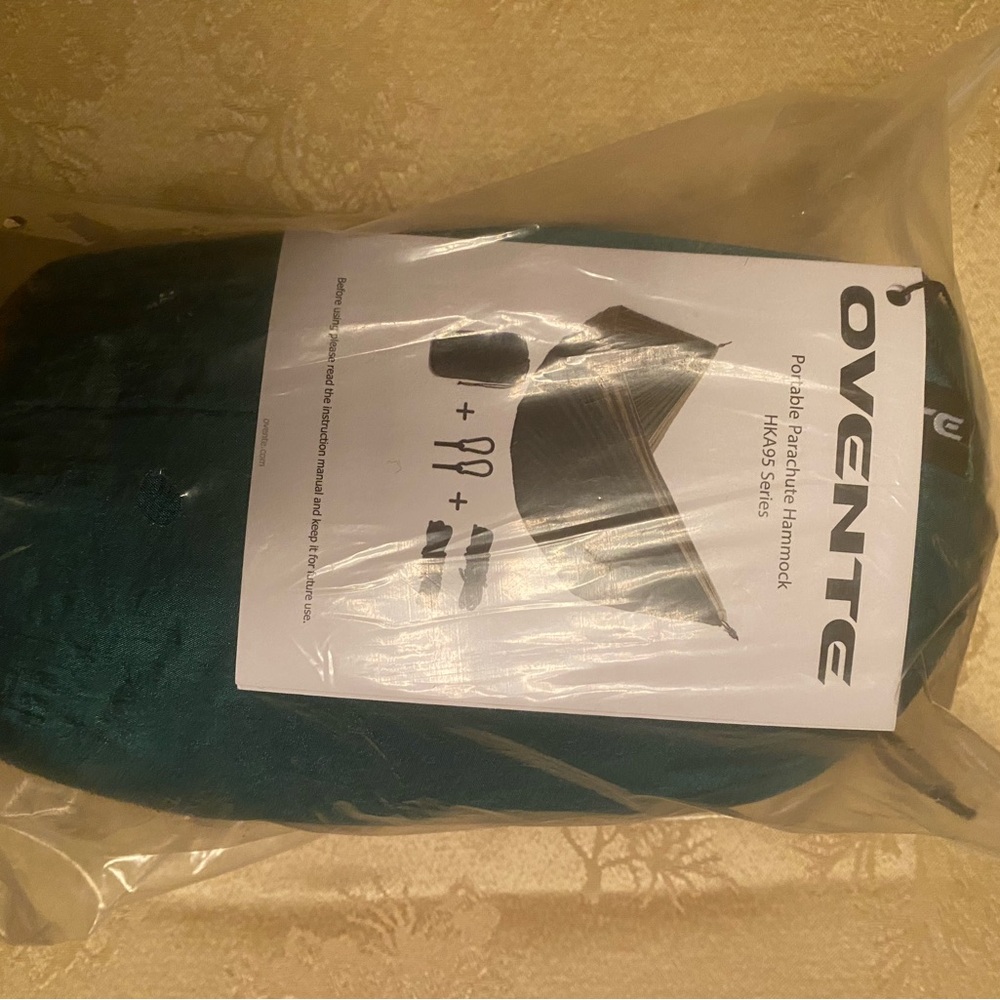Ovente Portable Folding Hammock - Green